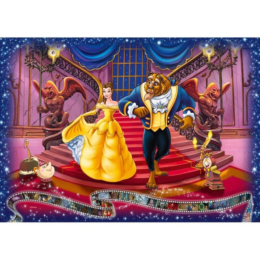 Ravensburger - Disney Elegance & The Creature 1000pc Puzzle