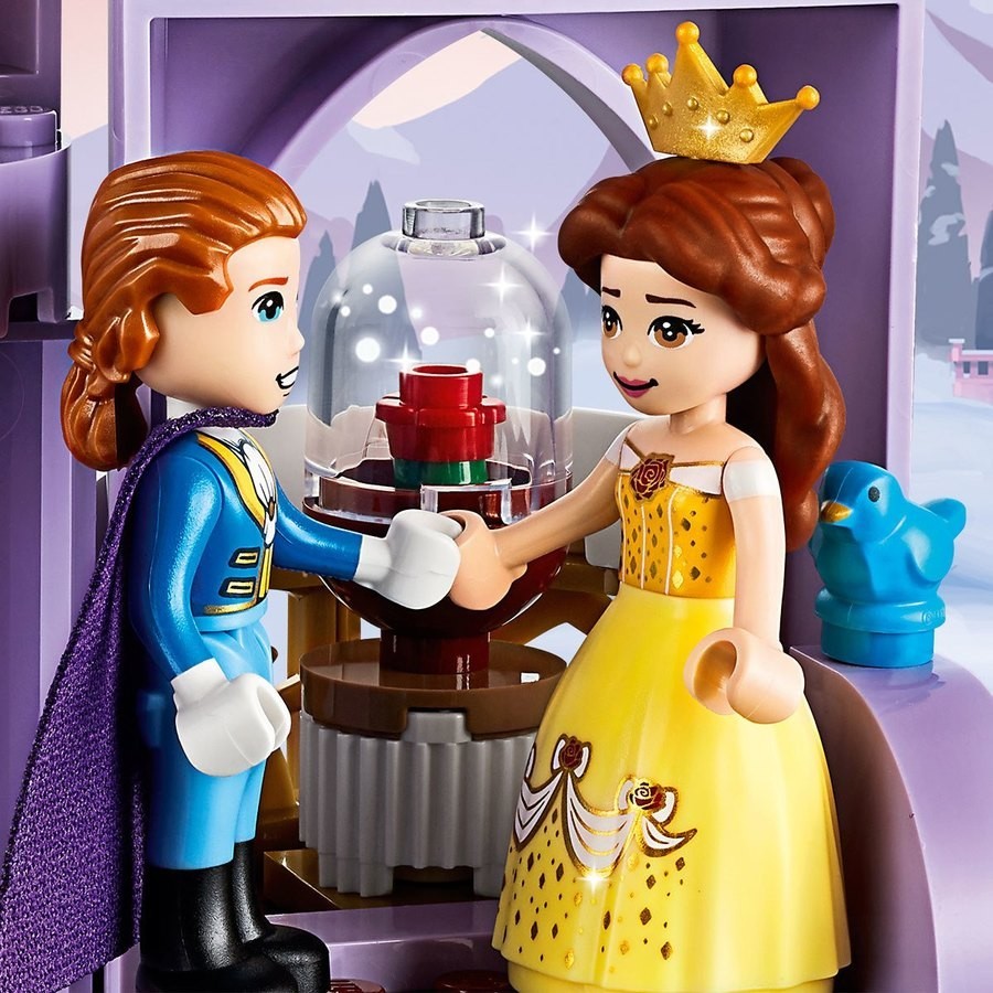 LEGO Disney Princess or queen Belle's Palace Winter Celebration- 43180