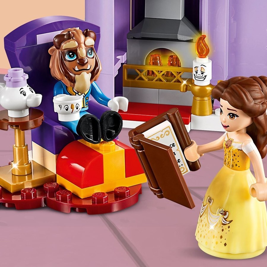 Everything Must Go Sale - LEGO Disney Princess or queen Belle's Fortress Wintertime Occasion- 43180 - Price Drop Party:£37[cob9681li]