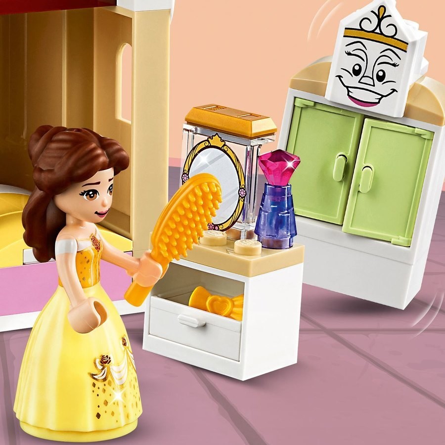 LEGO Disney Princess or queen Belle's Fortress Winter season Occasion- 43180