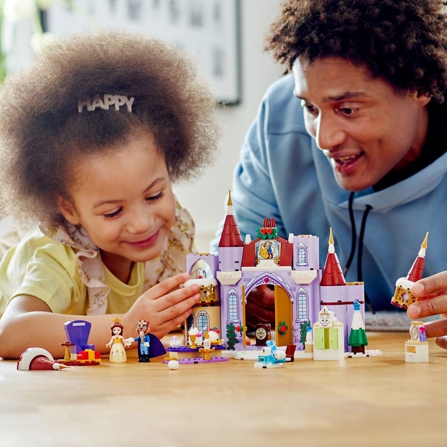 Holiday Gift Sale - LEGO Disney Little princess Belle's Palace Winter months Festivity- 43180 - Women's Day Wow-za:£37