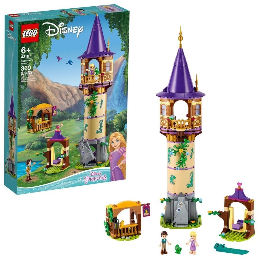 August Back to School Sale - LEGO Disney Rapunzel's High rise - Cyber Monday Mania:£45[chb9684ar]