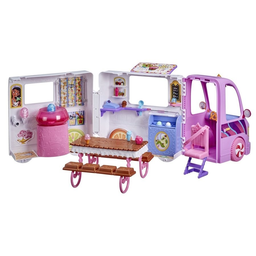 Disney Princess Or Queen Comfy Squad Sugary Food Treats Vehicle Playset