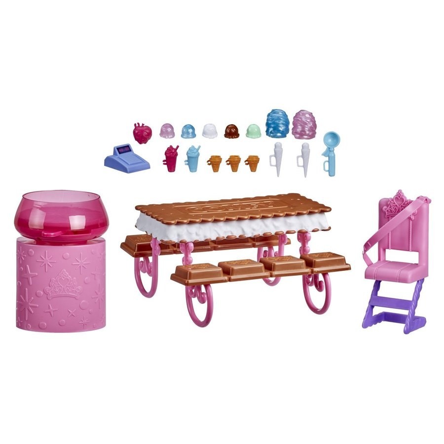 Disney Little Princess Comfy Team Sugary Food Manages Truck Playset