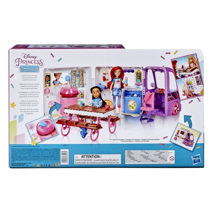 Disney Princess Or Queen Comfy Squad Dessert Manages Vehicle Playset
