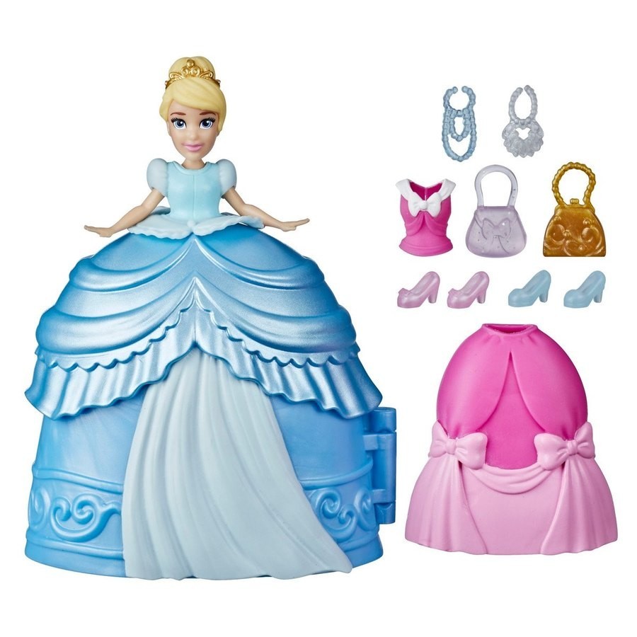 Price Reduction - Disney Princess Doll - Skirt Unpleasant Surprise Cinderella - Weekend Windfall:£7[jcb9691ba]
