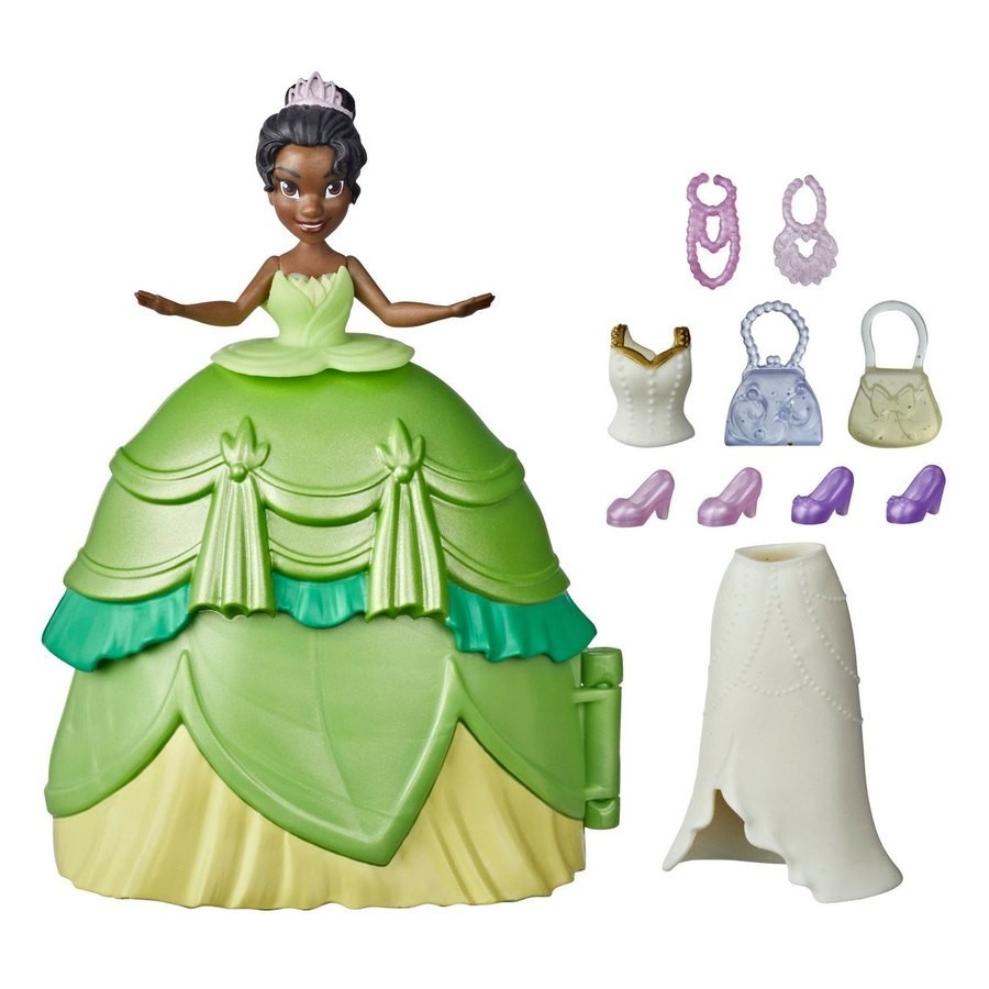 Gift Guide Sale - Disney Princess Doll - Dress Unpleasant Surprise Tiana - Spree:£7[beb9692nn]