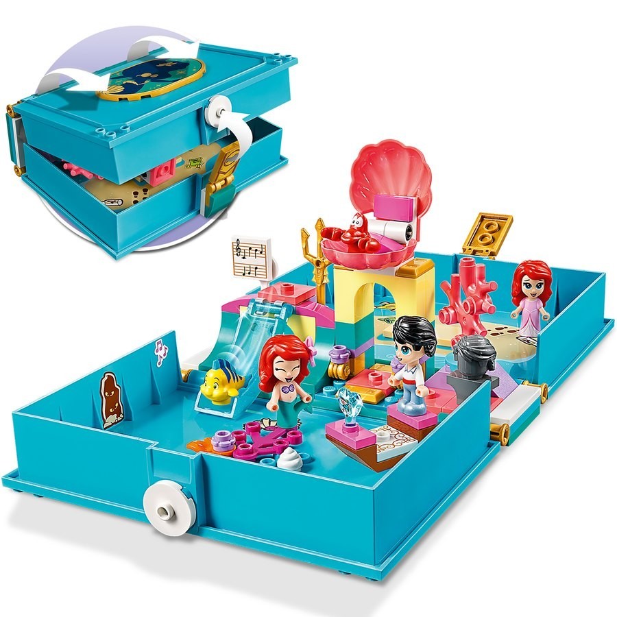 Liquidation - LEGO Disney Princess or queen Ariel's Storybook Adventures - 43176 - End-of-Year Extravaganza:£19[cob9696li]