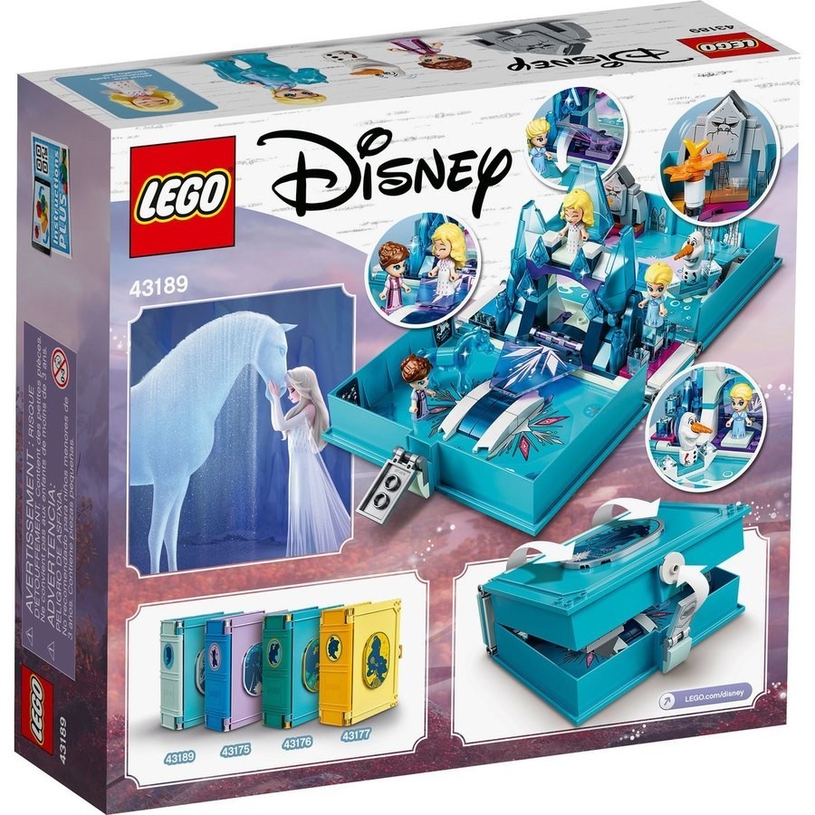 End of Season Sale - LEGO Disney Little Princess Elsa and also the Nokk Storybook Adventures - 43189 - Spectacular Savings Shindig:£19[chb9698ar]