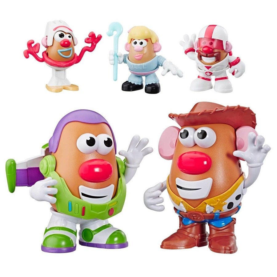 Playskool Disney Pixar Plaything Account 4 - Mr White Potato Scalp