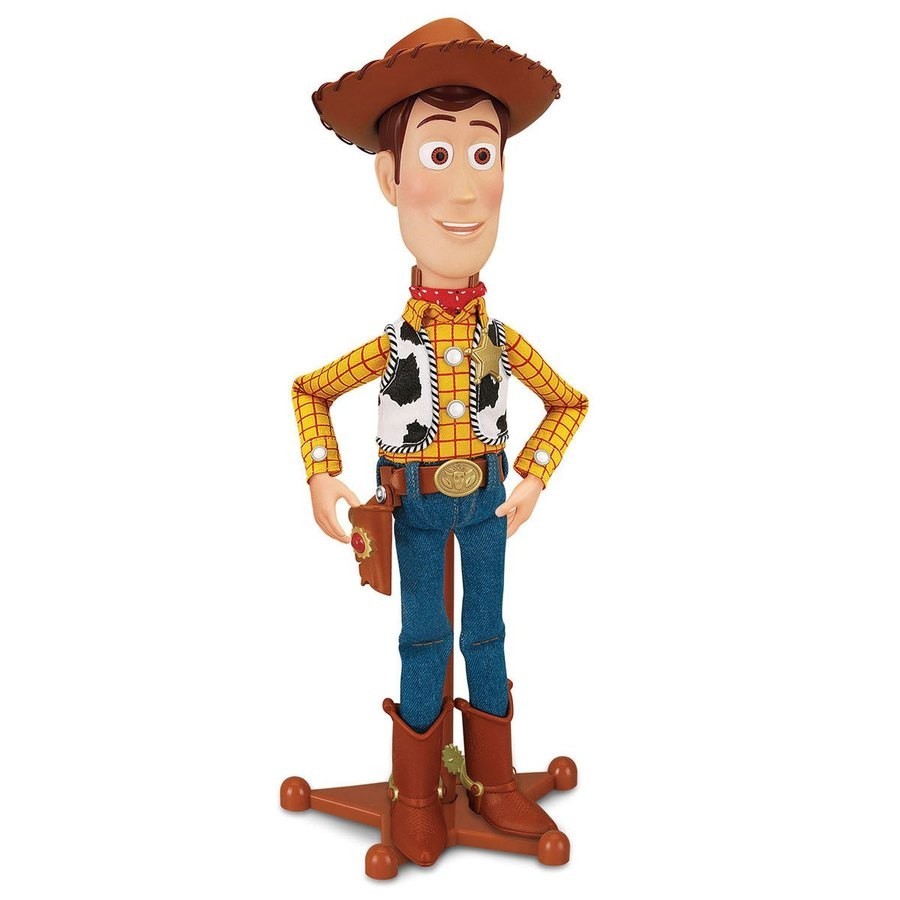 Disney Pixar Plaything Story 4 Compilation Figure - Woody The Constable