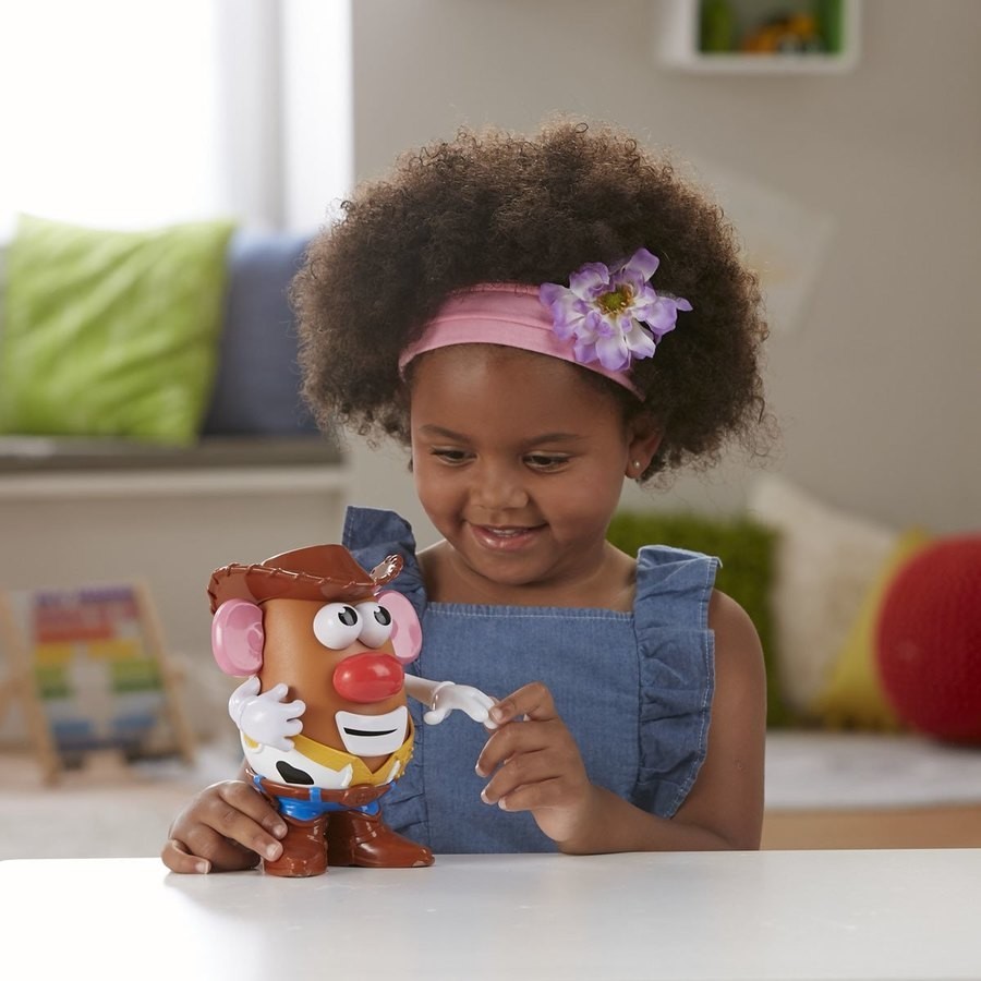 Disney Pixar Plaything Account 4 Mr Potato Scalp Figure - Woody's Tater Roundup