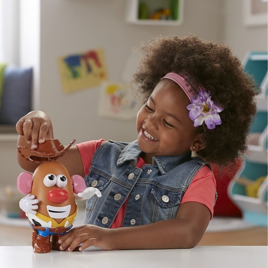 Disney Pixar Toy Account 4 Mr Potato Scalp Figure - Woody's Tater Summary