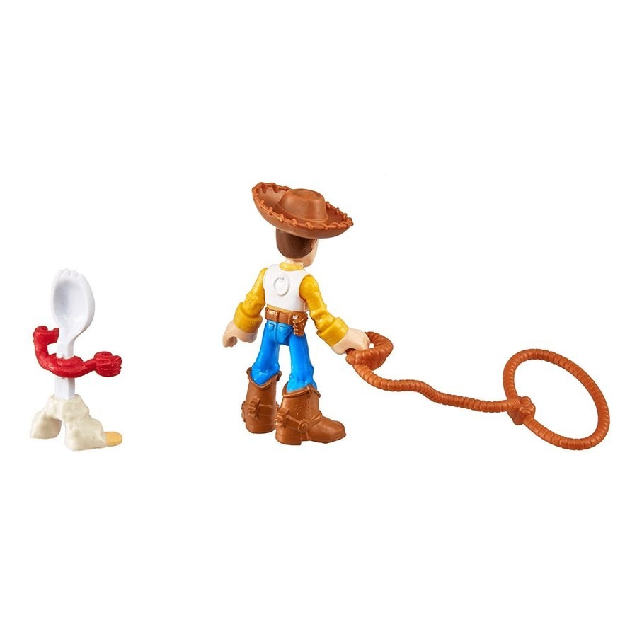 Fisher-Price Imaginext Disney Pixar Toy Tale 4 - Woody and also Forky