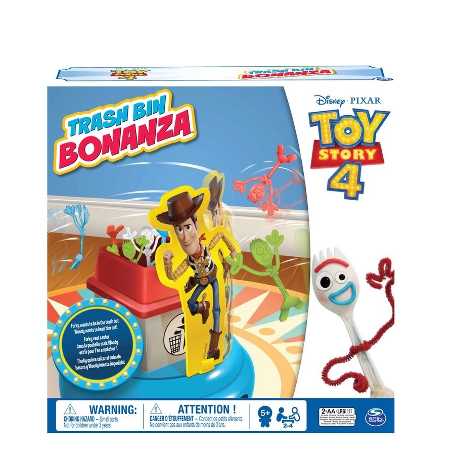 Disney Pixar Toy Account 4 Rubbish Bin Bonanza
