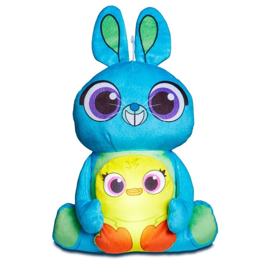 Toy Tale 4 Ducky and also Rabbit GoGlow Illuminate Chum