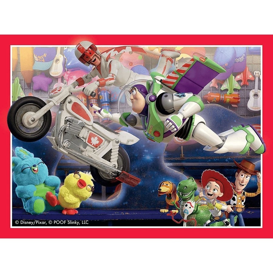 Ravensburger 4 in a Box Puzzles - Disney Pixar Toy Story 4