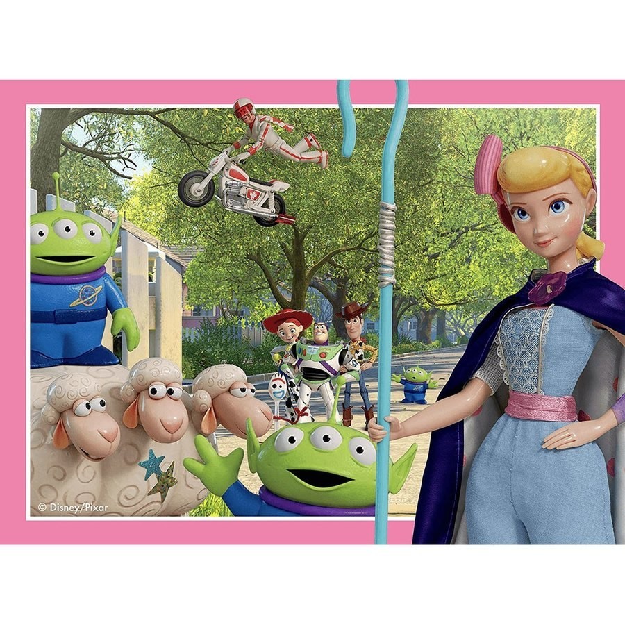 While Supplies Last - Ravensburger 4 in a Carton Puzzles - Disney Pixar Toy Story 4 - Frenzy:£5