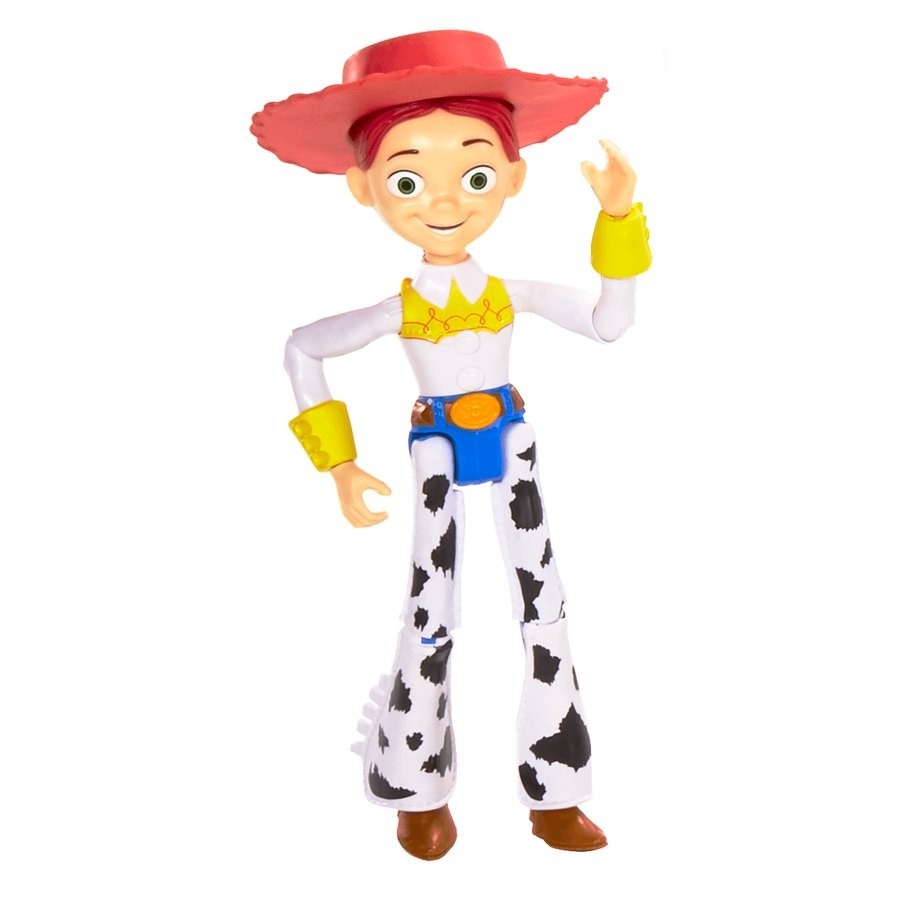 End of Season Sale - Disney Pixar Toy Tale 4 17 centimeters Body - Jessie - Weekend Windfall:£10