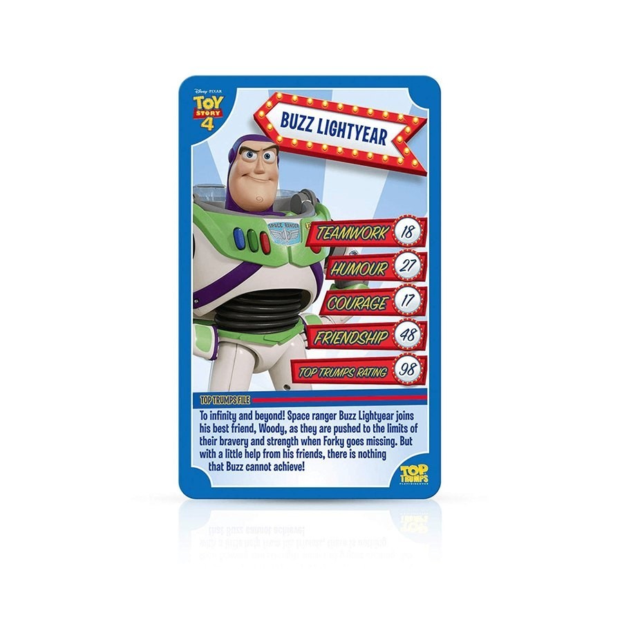 Toy Story 4 Top Trumps Memory Card Game