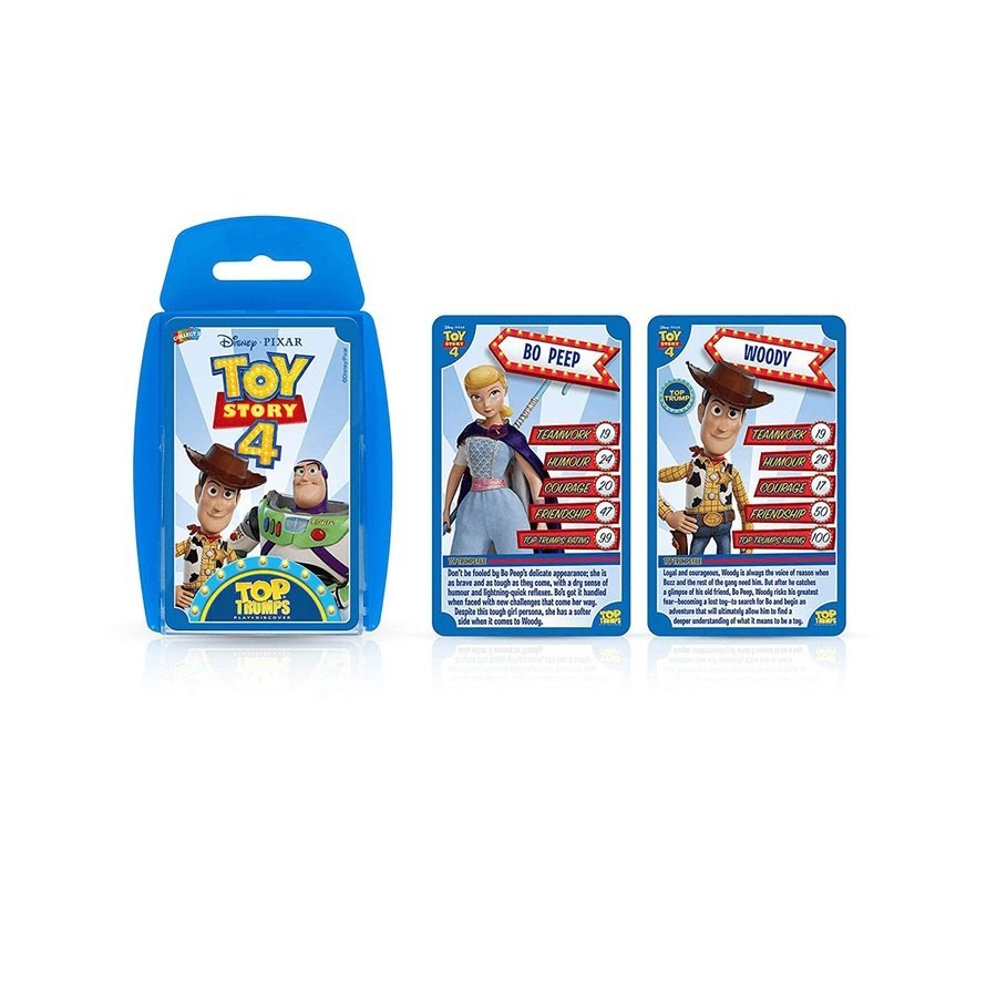 Toy Tale 4 Leading Trumps Card Game