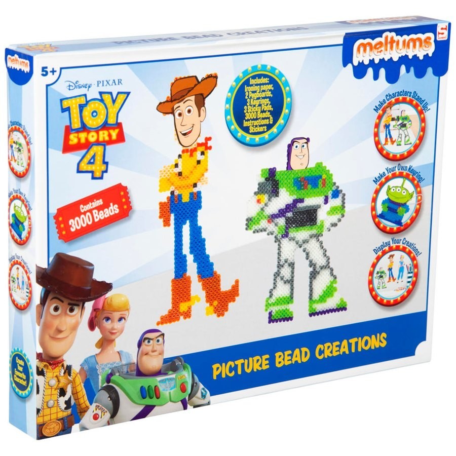 Disney Pixar Toy Account 4 Meltums Picture Bead Creations
