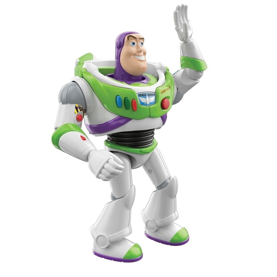Disney Pixar Plaything Account Interactables Figure - Hype Lightyear