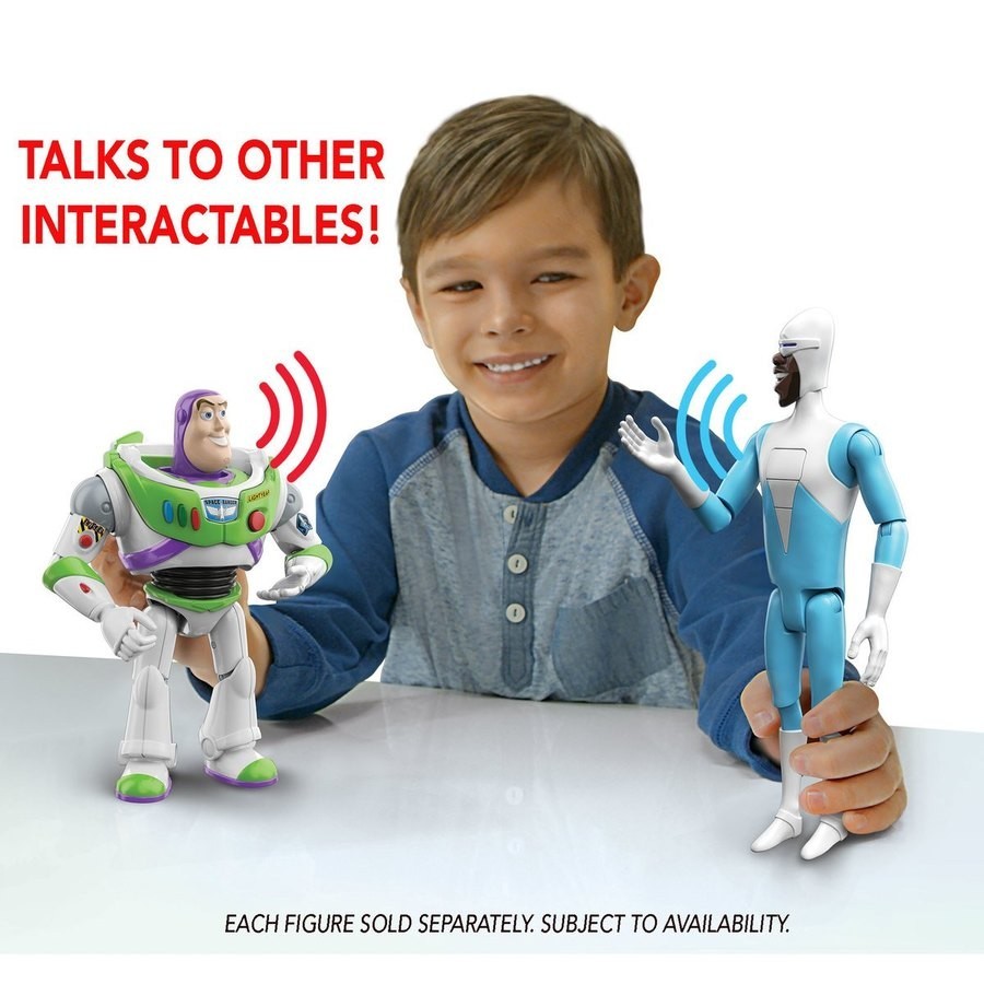 Super Sale - Disney Pixar Toy Tale Interactables Number - Hype Lightyear - One-Day Deal-A-Palooza:£19