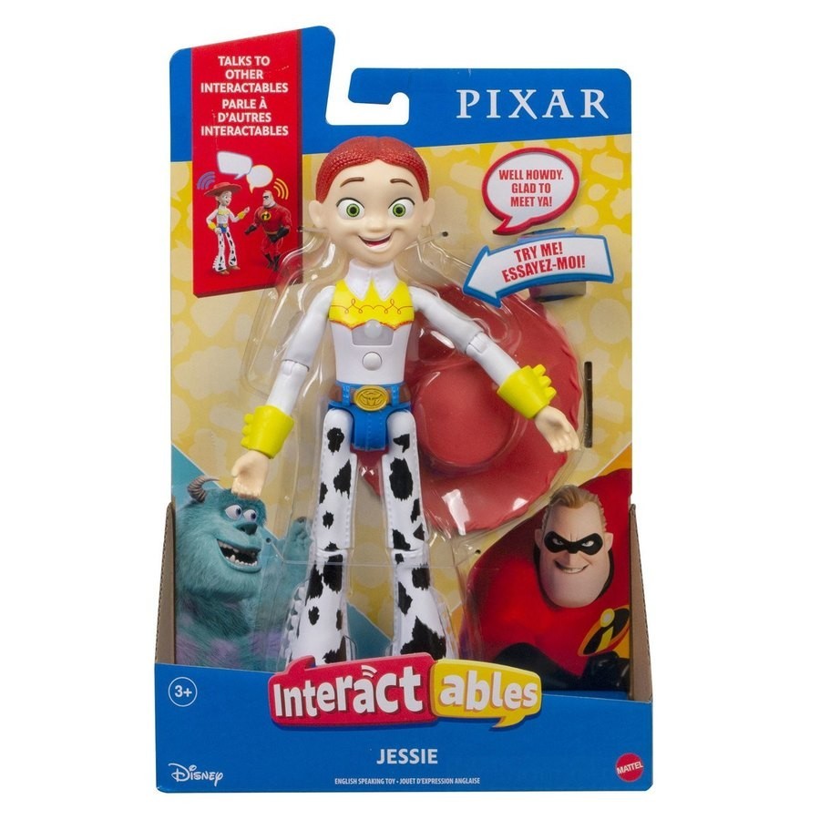 Click Here to Save - Disney Pixar Plaything Account Interactables Figure - Jessie - Online Outlet Extravaganza:£19[chb9753ar]