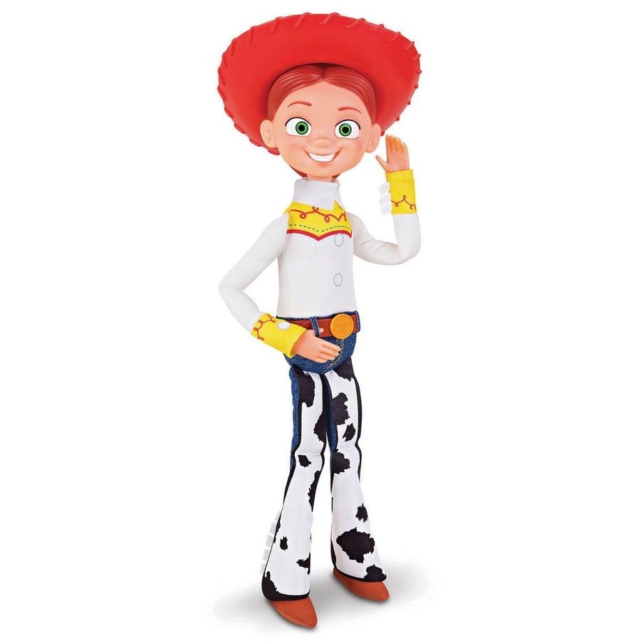 Disney Pixar Toy Tale 4 Chatting Activity Figure - Jessie