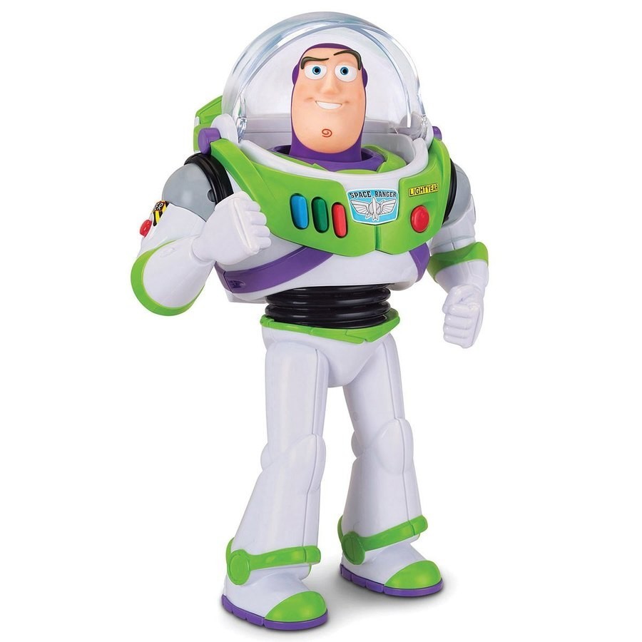 Disney Pixar Toy Story 4 Speaking Action Figure - News Lightyear