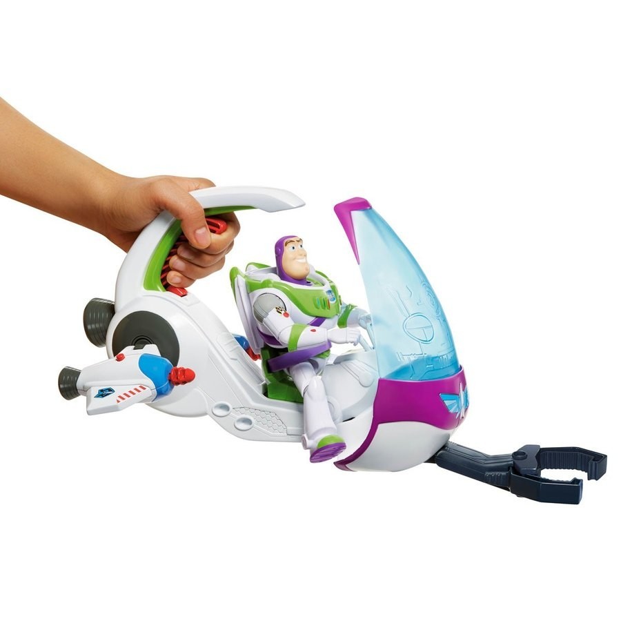 Disney Pixar Toy Tale Galaxy Traveler Spacecraft
