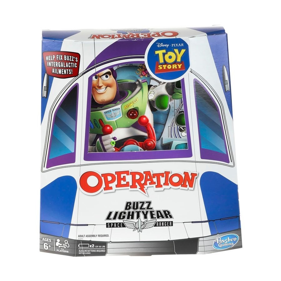 Disney Pixar Toy Tale 4 Talk Lightyear Operation Game