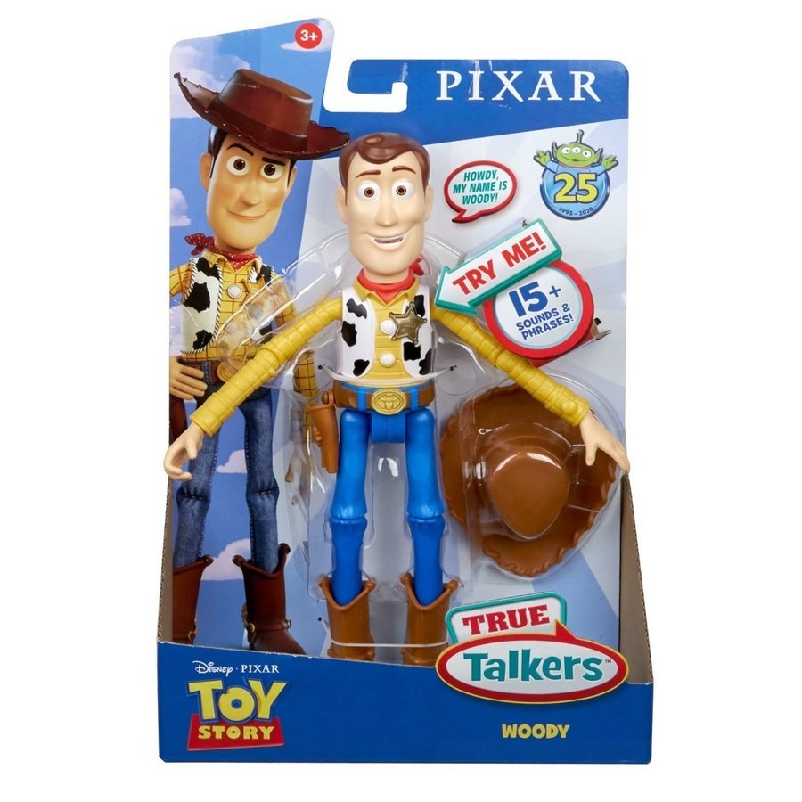 Disney Pixar Toy Account Correct Talkers Number - Woody