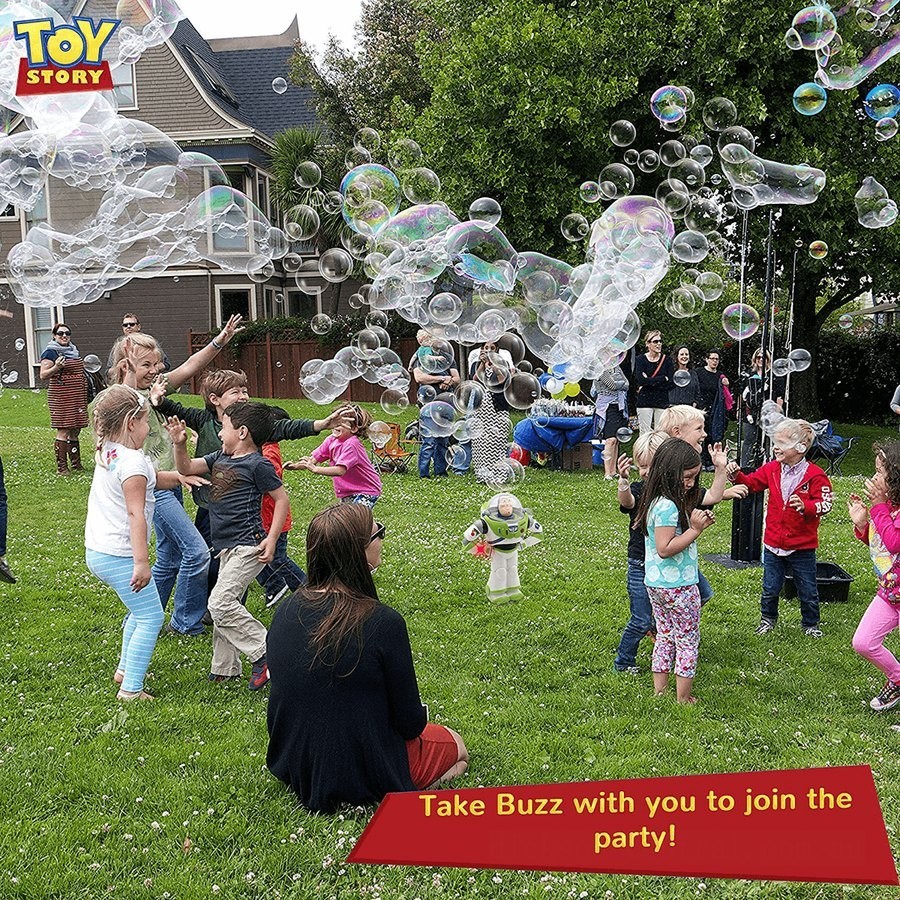 Disney Pixar Toy Tale Talk Lightyear Bubble Blower