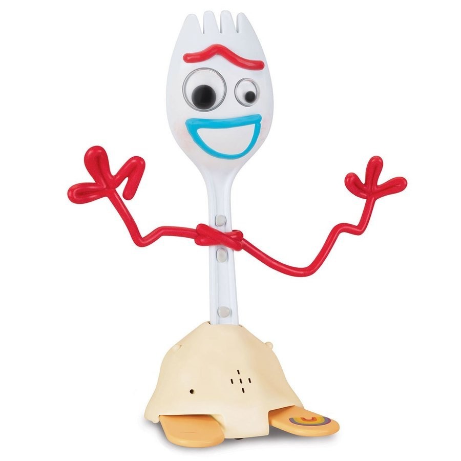 May Flowers Sale - Disney Pixar Plaything Account 4 Interactive Forky - X-travaganza Extravagance:£42