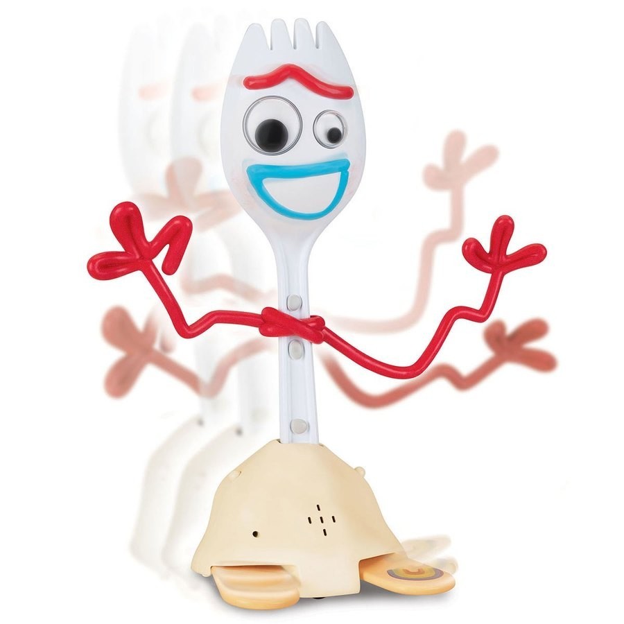 Seasonal Sale - Disney Pixar Toy Account 4 Interactive Forky - Half-Price Hootenanny:£43