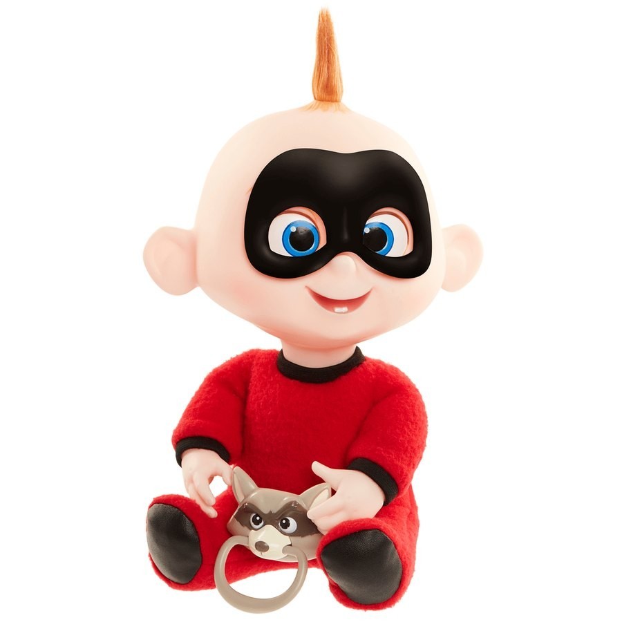 New Year's Sale - Disney Pixar Incredibles 2 30cm Body - Child Jack-Jack - Christmas Clearance Carnival:£18