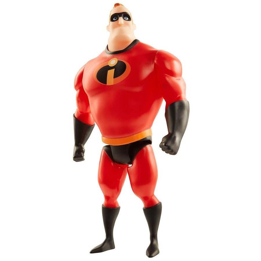 50% Off - Disney Pixar Incredibles 2 Champion Set Figure - Mr. Unbelievable - Blowout:£12[jcb9836ba]