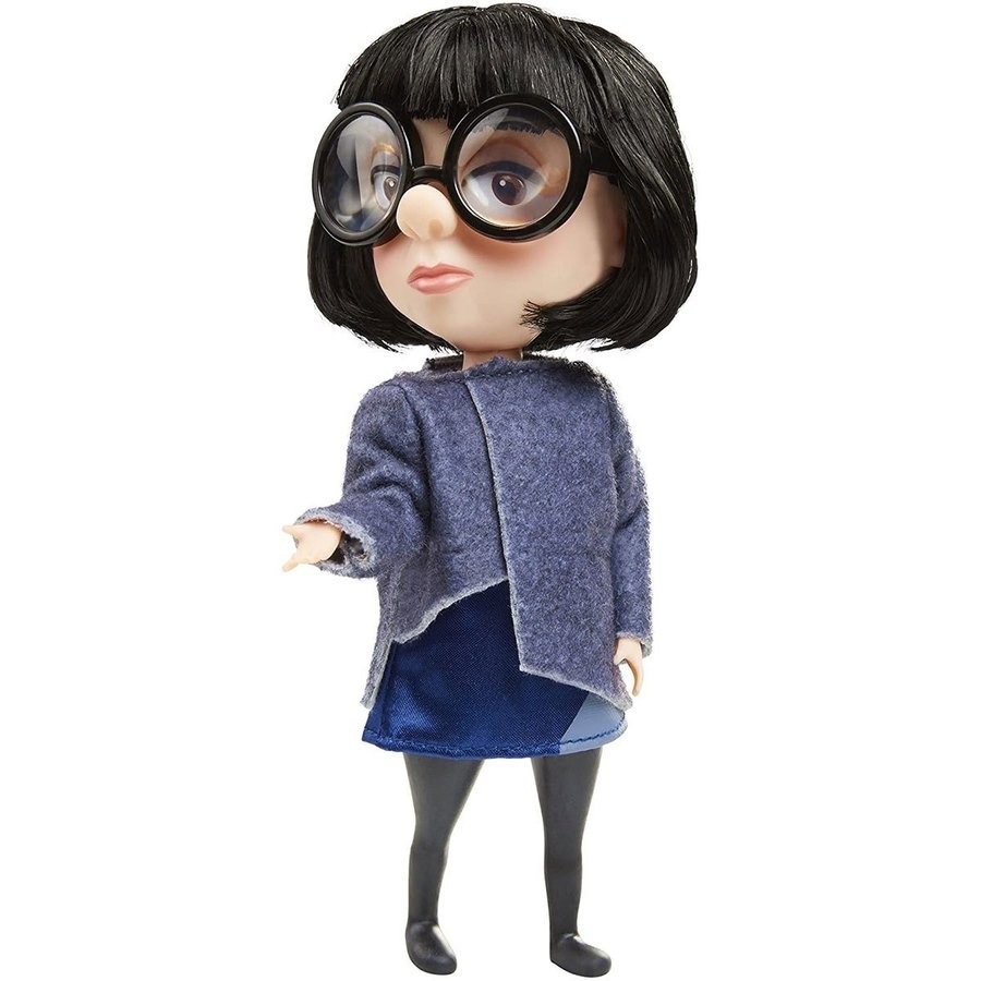 80% Off - Disney Pixar Incredibles Black Clothing Costumed Action Figure - Edna - Two-for-One:£12[stb9839lu]