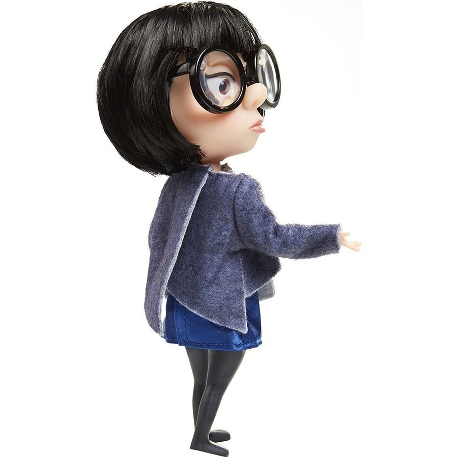 Distress Sale - Disney Pixar Incredibles African-american Clothing Costumed Action Figure - Edna - Valentine's Day Value-Packed Variety Show:£13