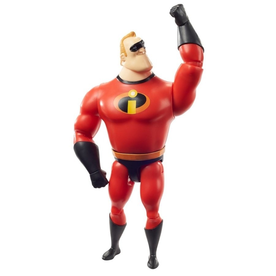 Fire Sale - Disney Pixar The Incredibles Mr. Amazing Figure - Spree:£10[lib9843nk]