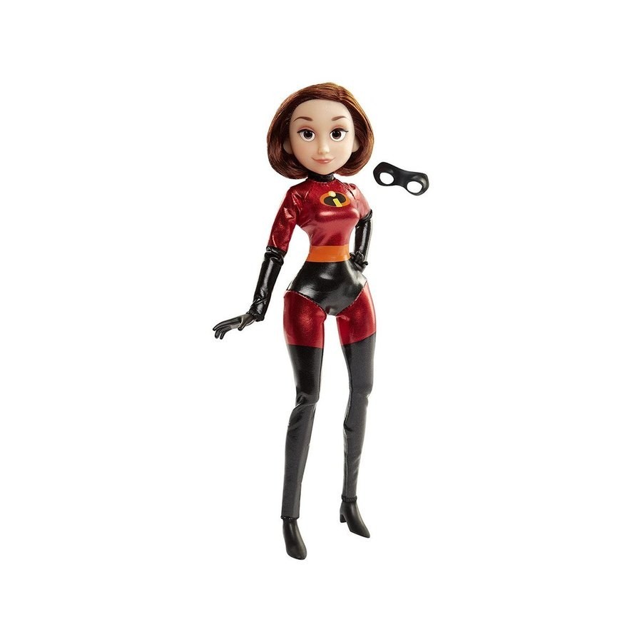 Disney Pixar Incredibles Red Outfit Costumed Action Body - Elastigirl