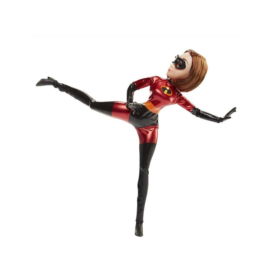 November Black Friday Sale - Disney Pixar Incredibles Red Outfit Costumed Activity Figure - Elastigirl - One-Day Deal-A-Palooza:£12[lib9848nk]