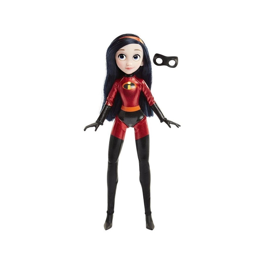 Price Reduction - Disney Pixar Incredibles Reddish Costumed Activity Body - Violet - Boxing Day Blowout:£13