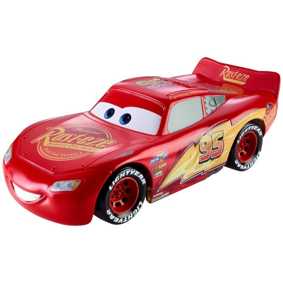 Doorbuster Sale - Disney Pixar Cars Ultimate Lighting & Appears - Super McQueen - Boxing Day Blowout:£29[alb9850co]