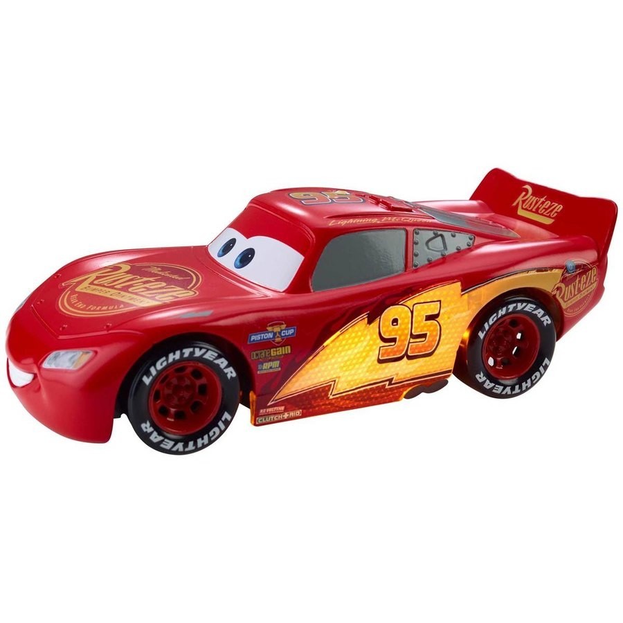 Halloween Sale - Disney Pixar Cars Ultimate Lights & Appears - Lightning McQueen - Labor Day Liquidation Luau:£30