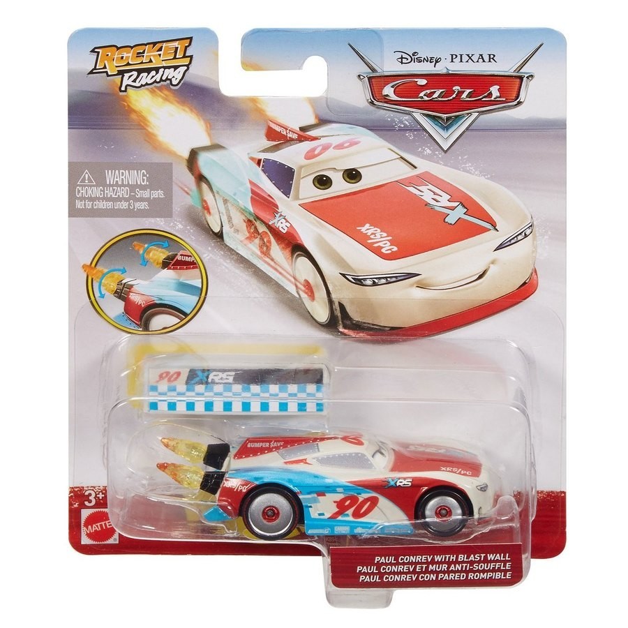 March Madness Sale - Disney Pixar Cars: Spacecraft Competing - Paul Conrev - Father's Day Deal-O-Rama:£7