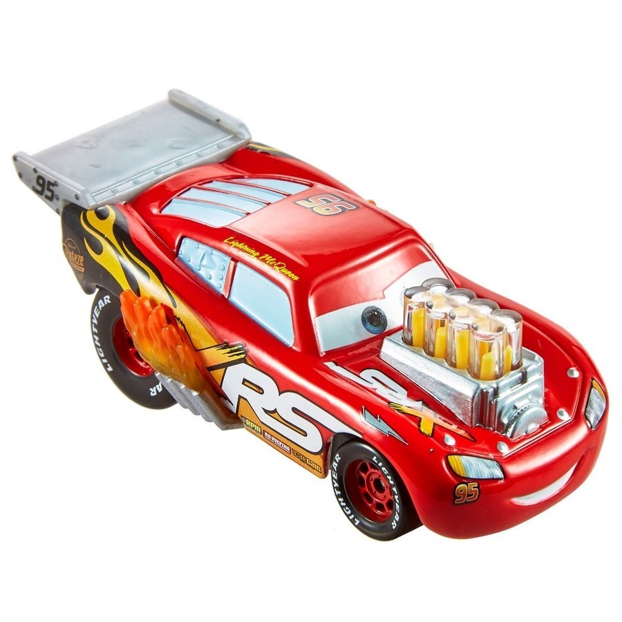 Late Night Sale - Disney Pixar Cars Yank Dashing - Lightning McQueen - Deal:£7
