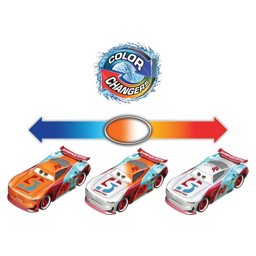 Disney Pixar Cars Colouring Changing Vehicle - Paul Conrev